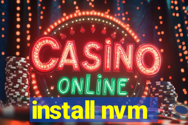 install nvm